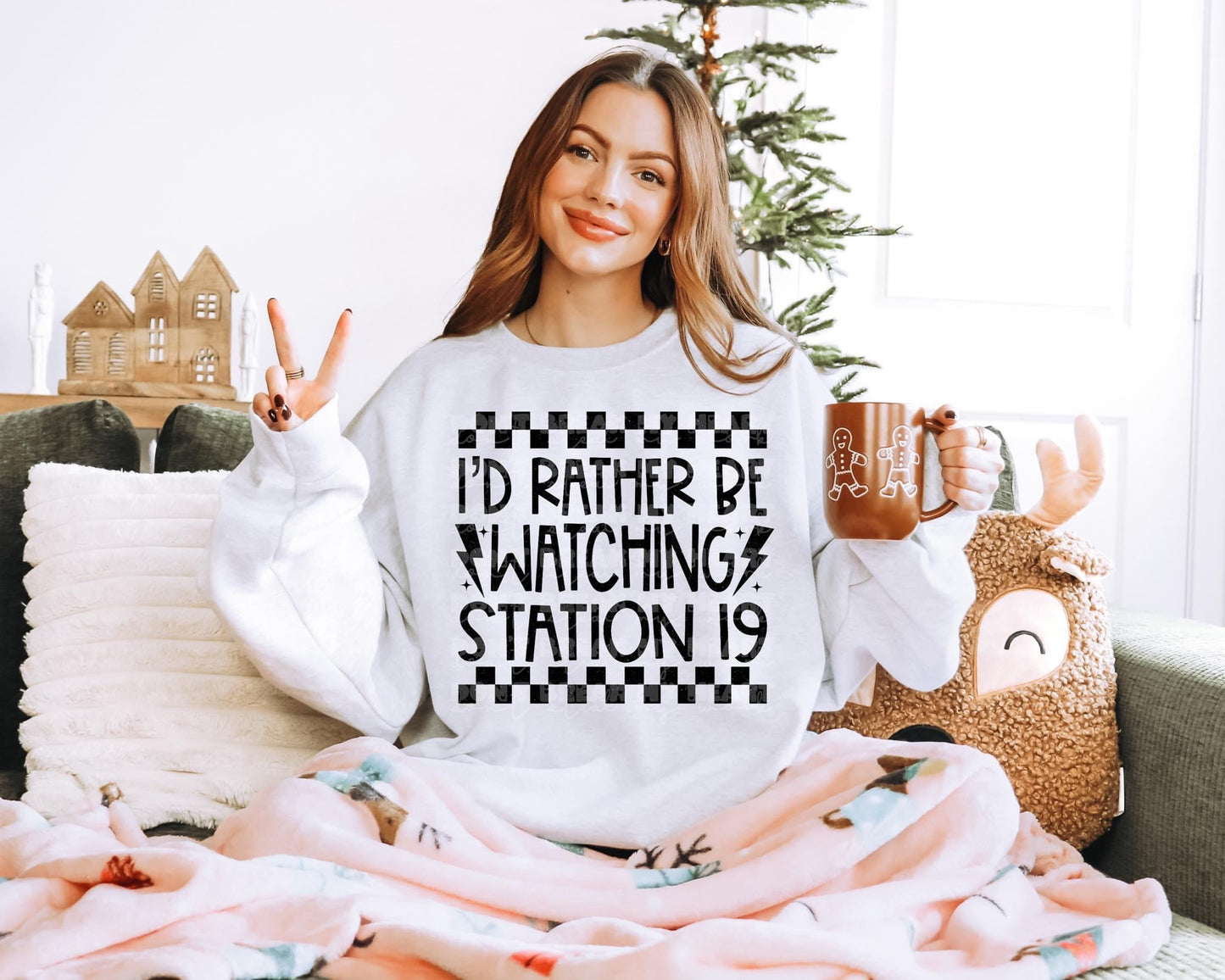 I’D RATHER BE WATCHING STATION 19 SINGLE COLOR DIGITAL