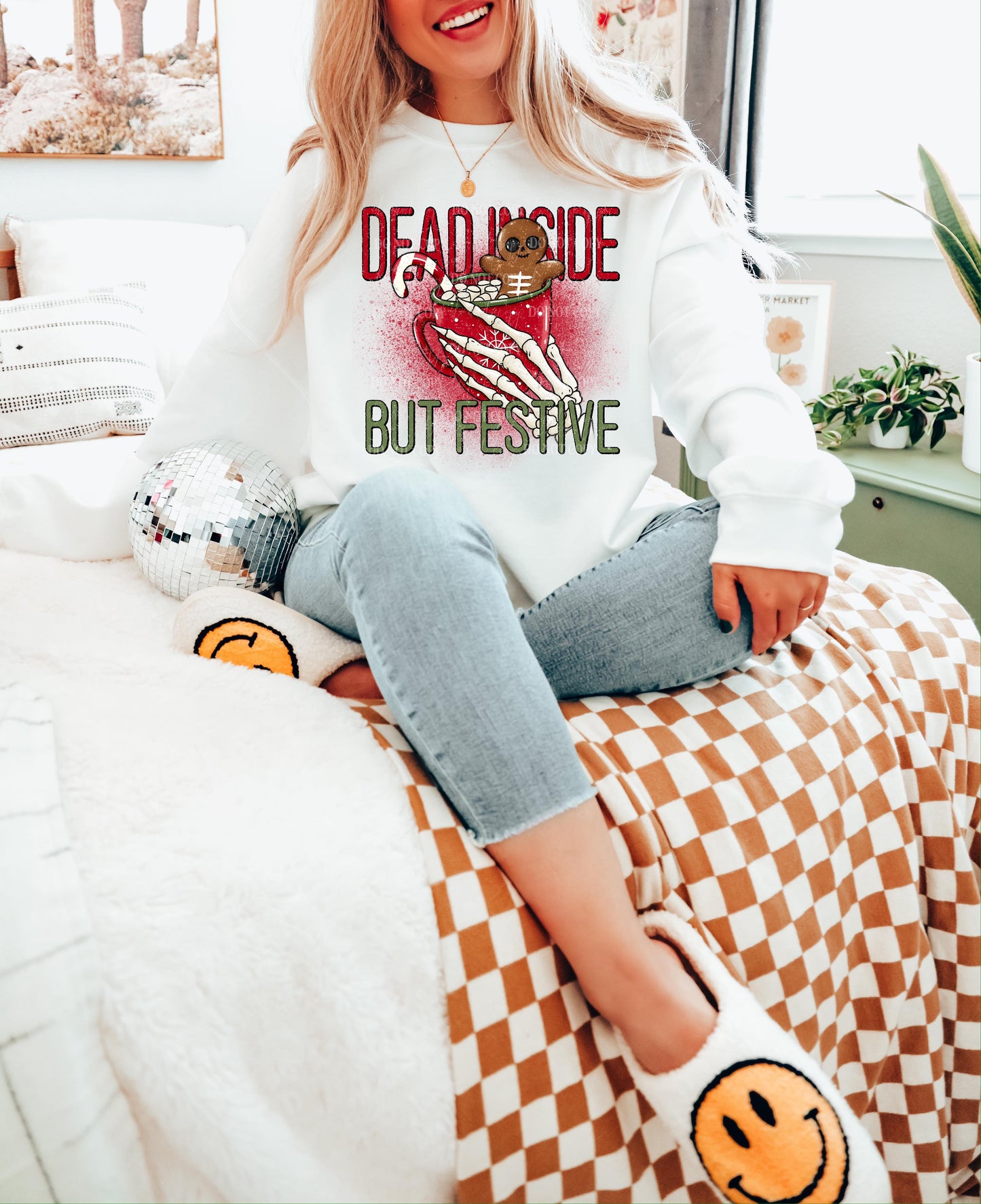 Dead Inside But Festive | Digital Download | PNG