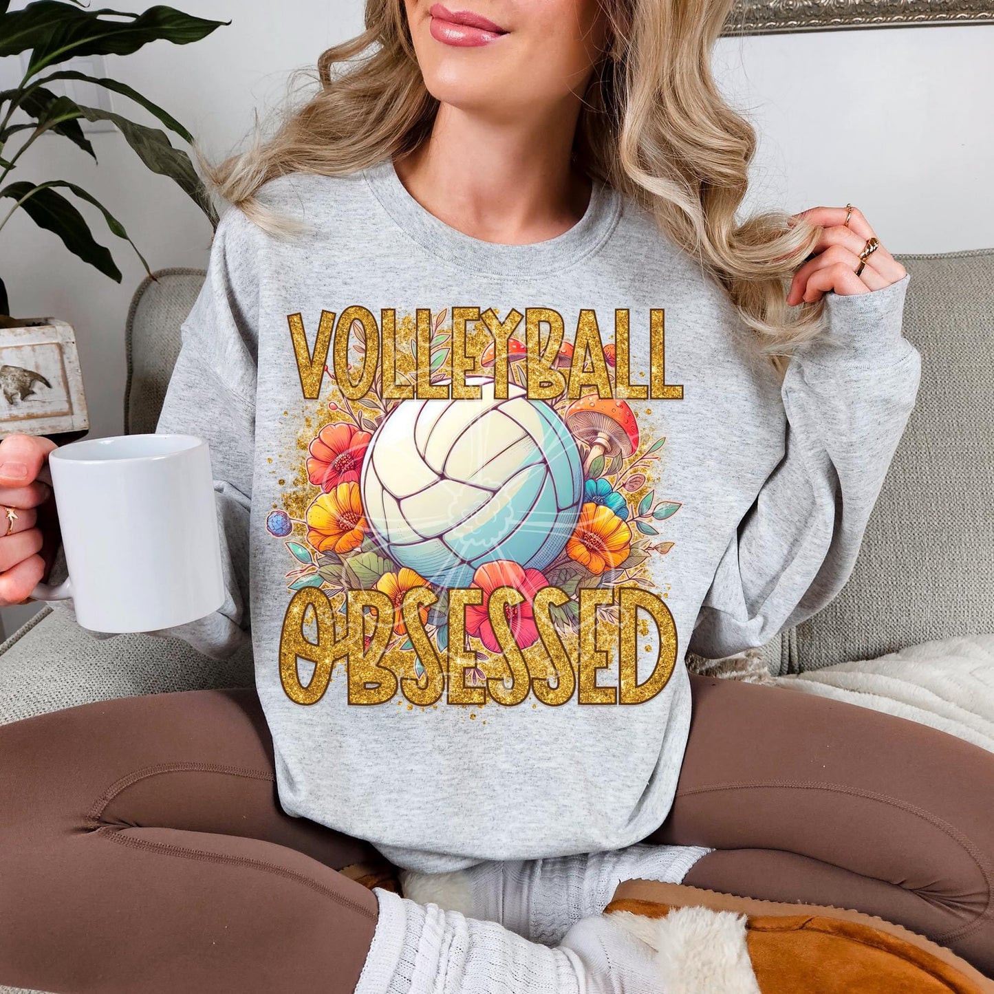 VOLLEYBALL OBSESSED FULL COLOR DIGITAL
