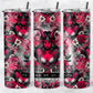 MY DEMONS ARE BEGGING TUMBLER WRAP