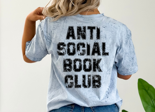 Anti Social Book Club | Digital Download  | PNG