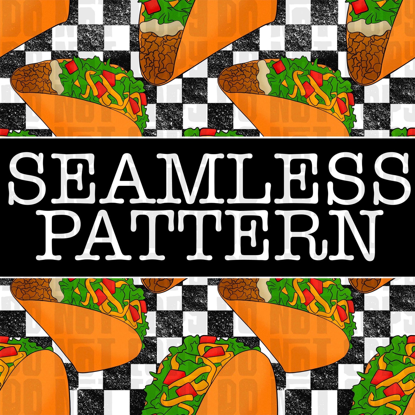 Taco | Seamless Pattern