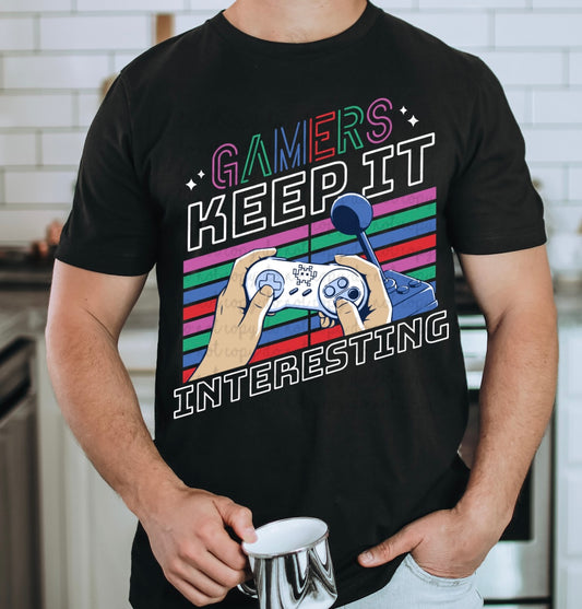 Gamers Keep It | Digital Download | PNG