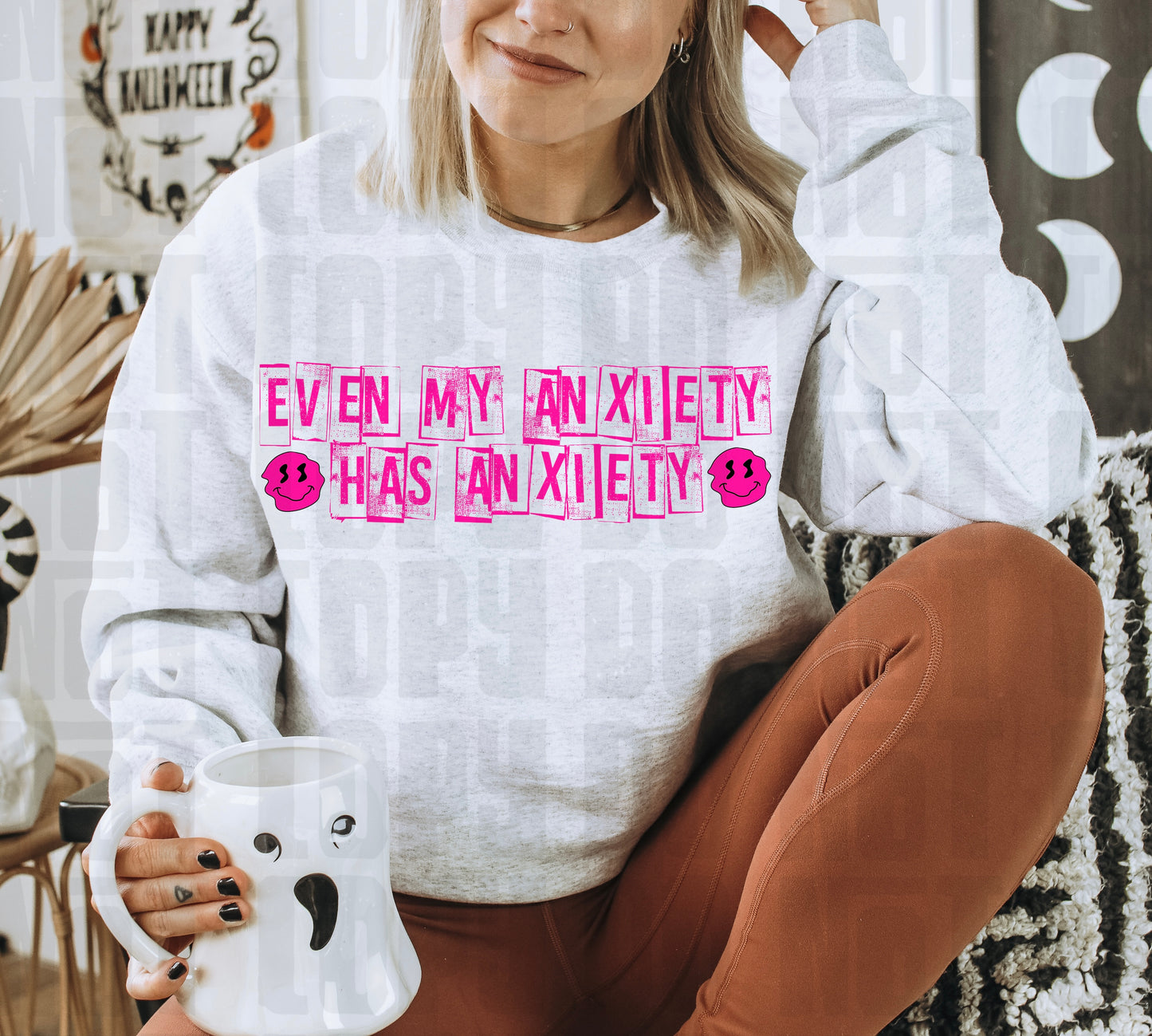 Even My Anxiety Has Anxiety | Digital Download | PNG