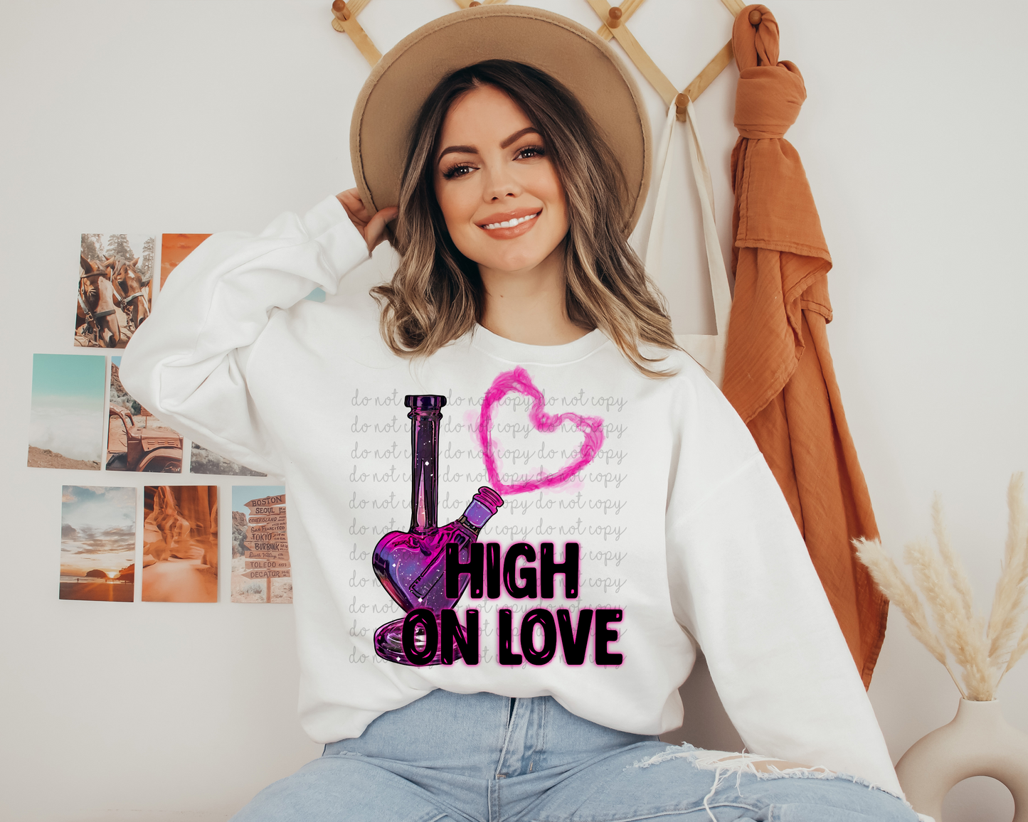 High On Love | Digital Download | PNG
